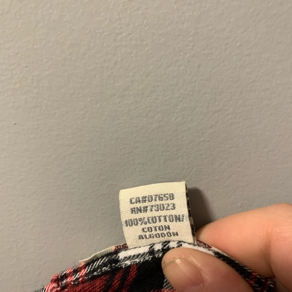 Long Sleeve Plaid Shirt Hoodie - Picture 4 of 5